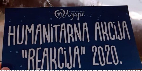 Udruga Agape kroz humanitarnu "Reakciju" prikupila 15.409.81 KM ljubuski.info