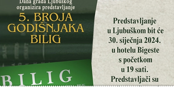 Udruga HKB-Bilig predstavlja 5 broj godišnjaka ljubuski.info