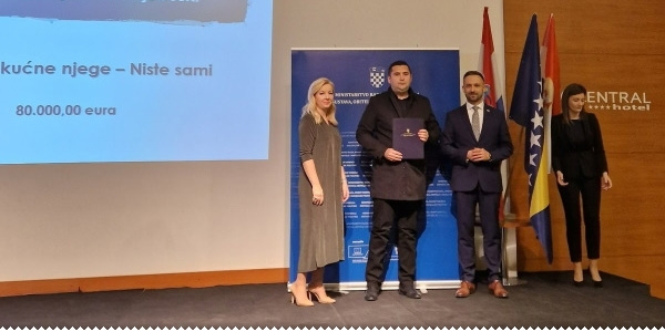 "Program kućne njege - Niste sami" Centra za socijalni rad Ljubuški prvi projekat u ŽZH ljubuski.info