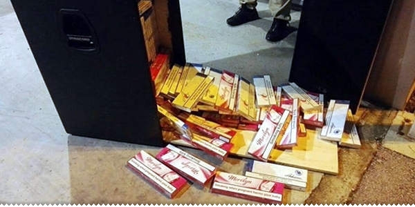 GP Klobuk: U zvučnicima pokušao prenijeti 5.000 kutija cigareta