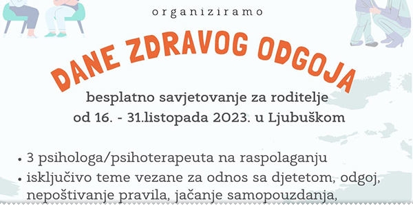 Dani zdravog odgoja u Ljubuškom ljubuski.info