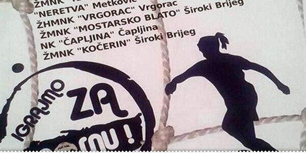 Ljubuški u nedjelju domaćin 1. Međunarodnog futsal cupa za djevojke plakat