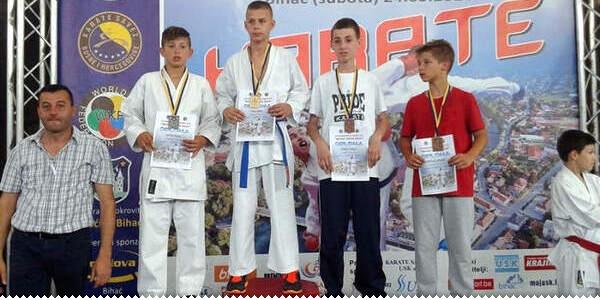 Uspješan nastup Karate kluba Ljubuški u Bihaću postolje