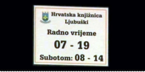 Zašto inspektorica Nada Đerek ne kontrolira kriminal u Hrvatskoj knjižnici Ljubuški? ljubuski.info