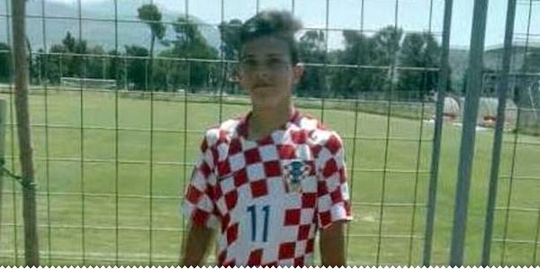 Leonardo Petrović u Hrvatskoj nogometnoj reprezentaciji U-14 ljubuski.info