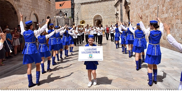 Ljubuške mažoretkinje predstavljale grad na smotri u Dubrovniku ljubuski.info