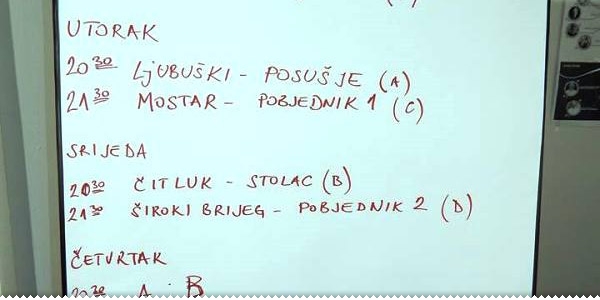 Održan ždrijeb završnice Lige Hercegovine ljubuski.info