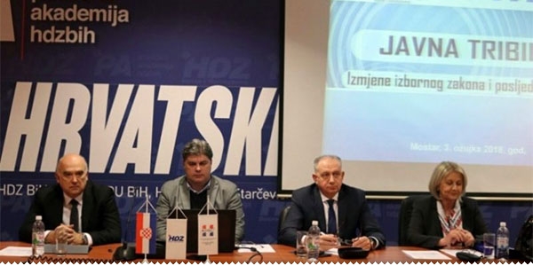 HDZ održao tribinu o Izbornom zakonu ljubuski.info
