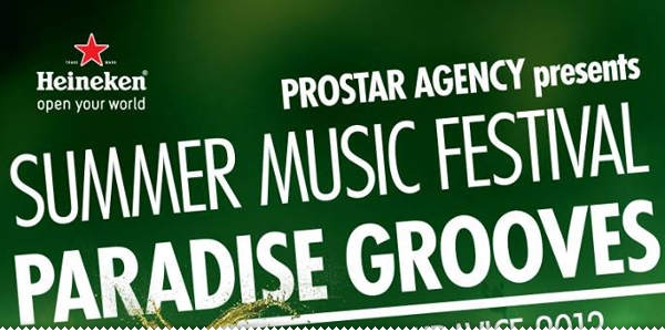 Sljedeći vikend na Kravici - Paradise Grooves festival elektronske glazbe plakat