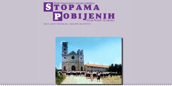 Iz tiska izašao 21. broj glasila "Stopama pobijenih" ljubuski.info