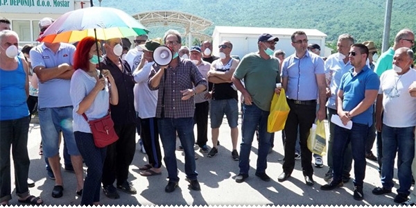 Uborak blokiran i treći dan ljubuski.info