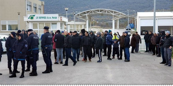 Dvadesetak policajaca pred Uborkom, odlagalište i dalje blokirano ljubuski.info
