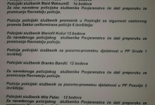 Kriminal u MUP-u ZHŽ: Krivotvoreni potpis i nezakonita promaknuća (dokumentacija) ljubuski.info galerija