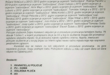 Kriminal u MUP-u ZHŽ: Krivotvoreni potpis i nezakonita promaknuća (dokumentacija) ljubuski.info galerija