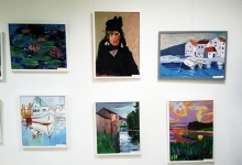 Otvorena izložba slika polaznika besplatnog tečaja crtanja i slikanja ljubuski.info galerija