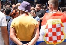 Jedinu zastavu na prosvjed donijeli Zaboravljeni branitelji ljubuski.info