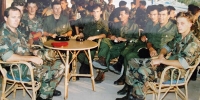 Ljubuški 92,; ljubuški bojovnici, instruktori i časnici neposredno prije odlaska na ratište.