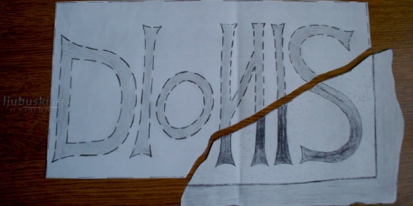 crtež Dionis